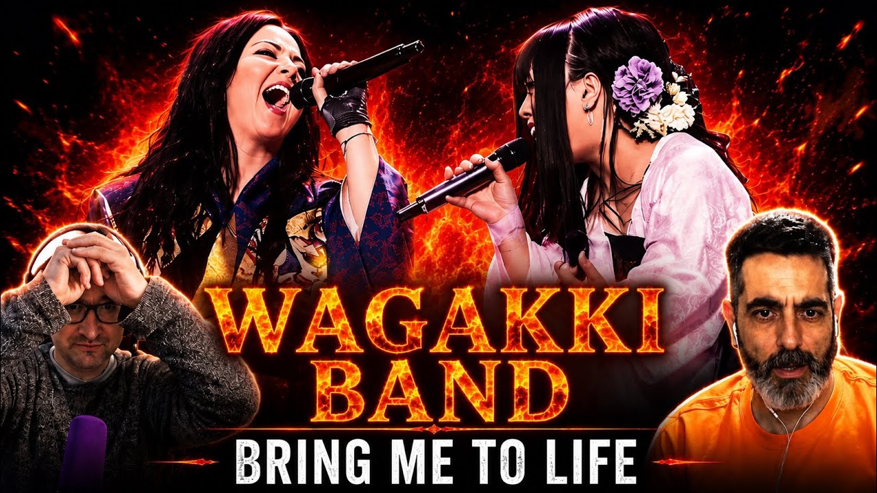 WAGAKKI BAND and Amy Lee - Bring me to life | Reaction | Reacción | Rock and Reactions