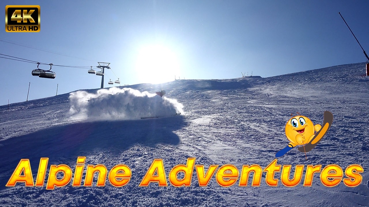 Alpine skiing. Valmorel and Saint-François Longchamp. Outdoor Travel