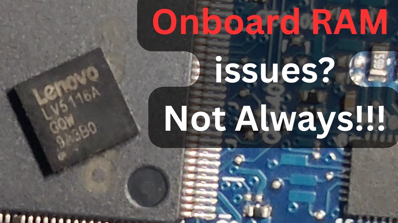 Laptop Display Problem? Stop Disabling Onboard RAM!