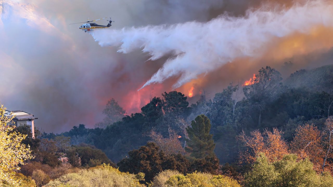 Palisades Fire in Topanga 2025 1 10