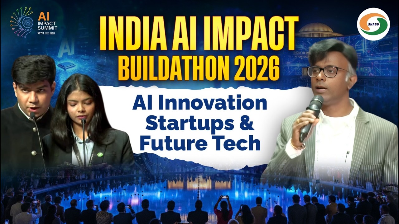 LIVE | India AI Impact Buildathon 2026 | AI Innovation, Startups & Future Tech