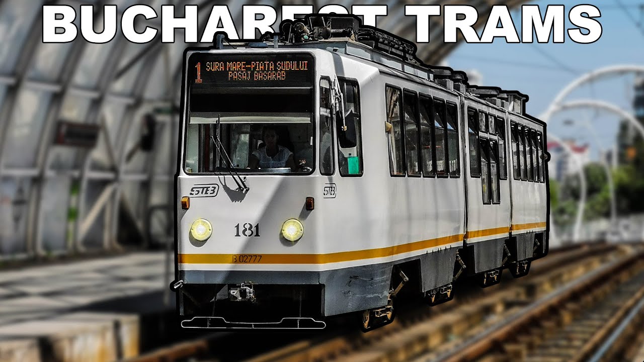 🇷🇴 Trams in Bucharest (2024) [4K]