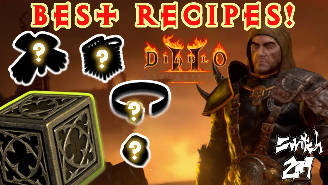 Basic Beginner's Guide: Top Best Horadric Cube Recipes From Normal To Endgame - Diablo 2 Resurrected
