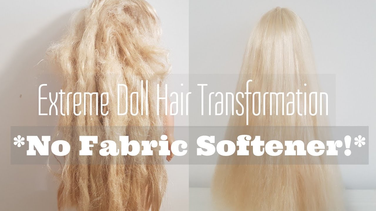 Extremely MATTED 18 Inch DOLL HAIR Transformation | NO Fabric Softener Needed!
