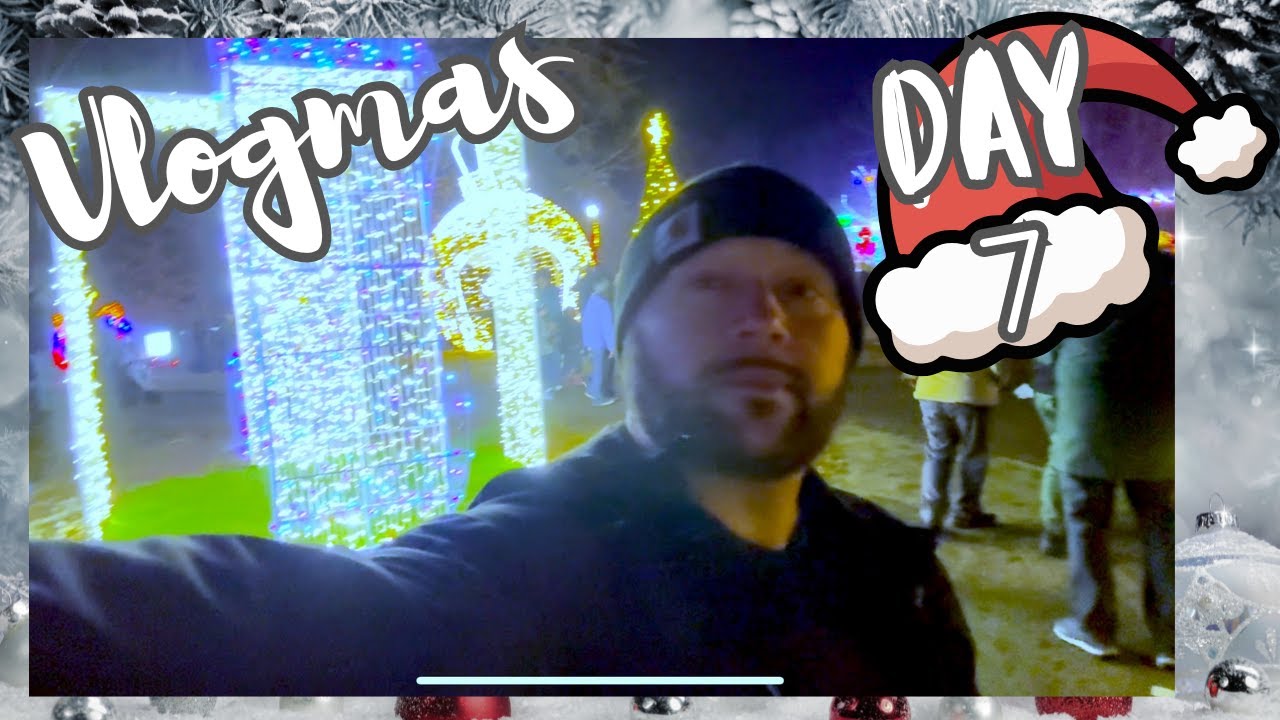 Illuminights Walkthrough Christmas Light Trail Roanoke Virginia | Vlogmas Day 7