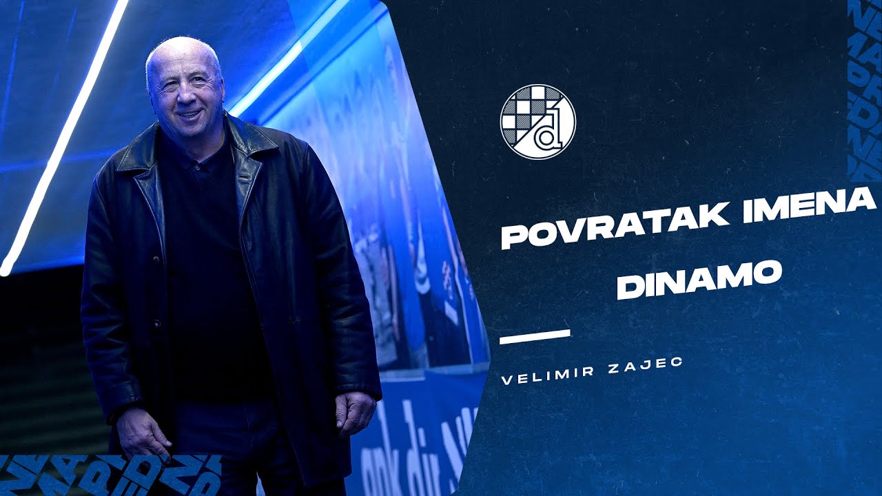 DINAMO SPECIAL | Predsjednik Zajec povodom 25 godina od povratka imena Dinamo