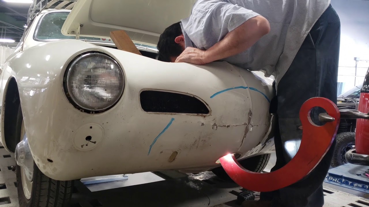 '64 Karmann Ghia Collision Repair S☆C
