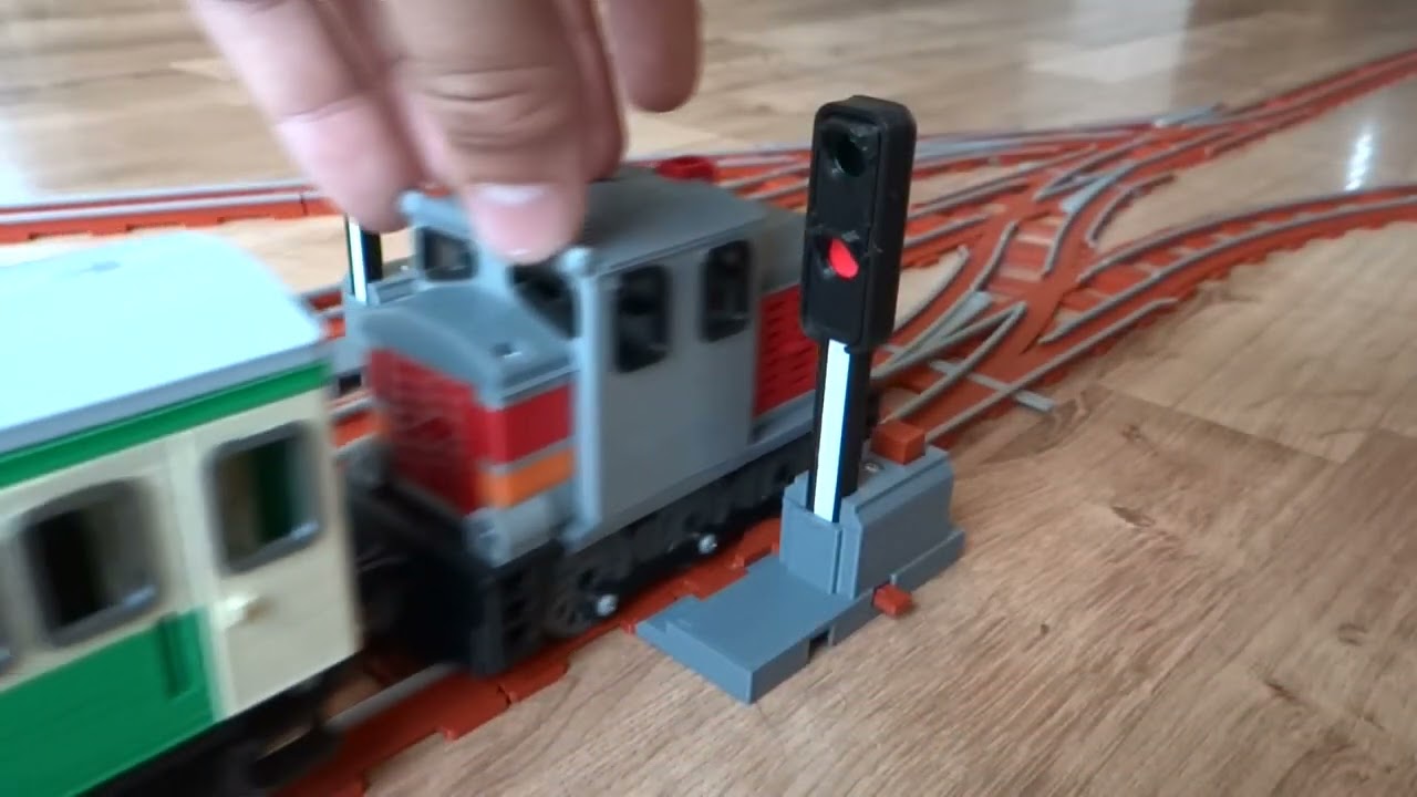 3D printed train departure