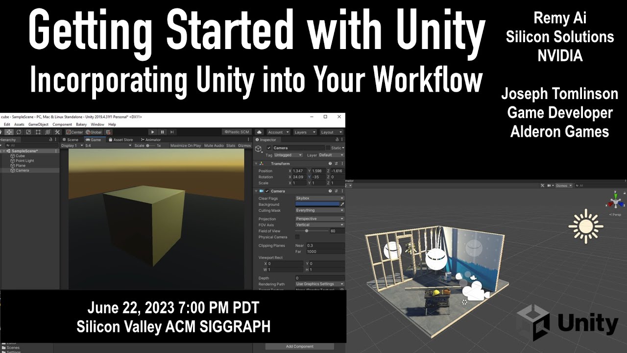 Getting Started with Unity and Incorporating Unity into Your Workflow