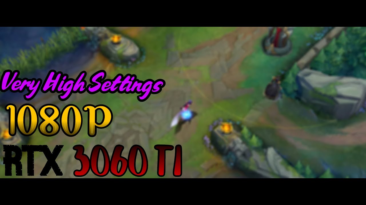 League of Legends - 3060 TI - Very High Settings - FPS Test
