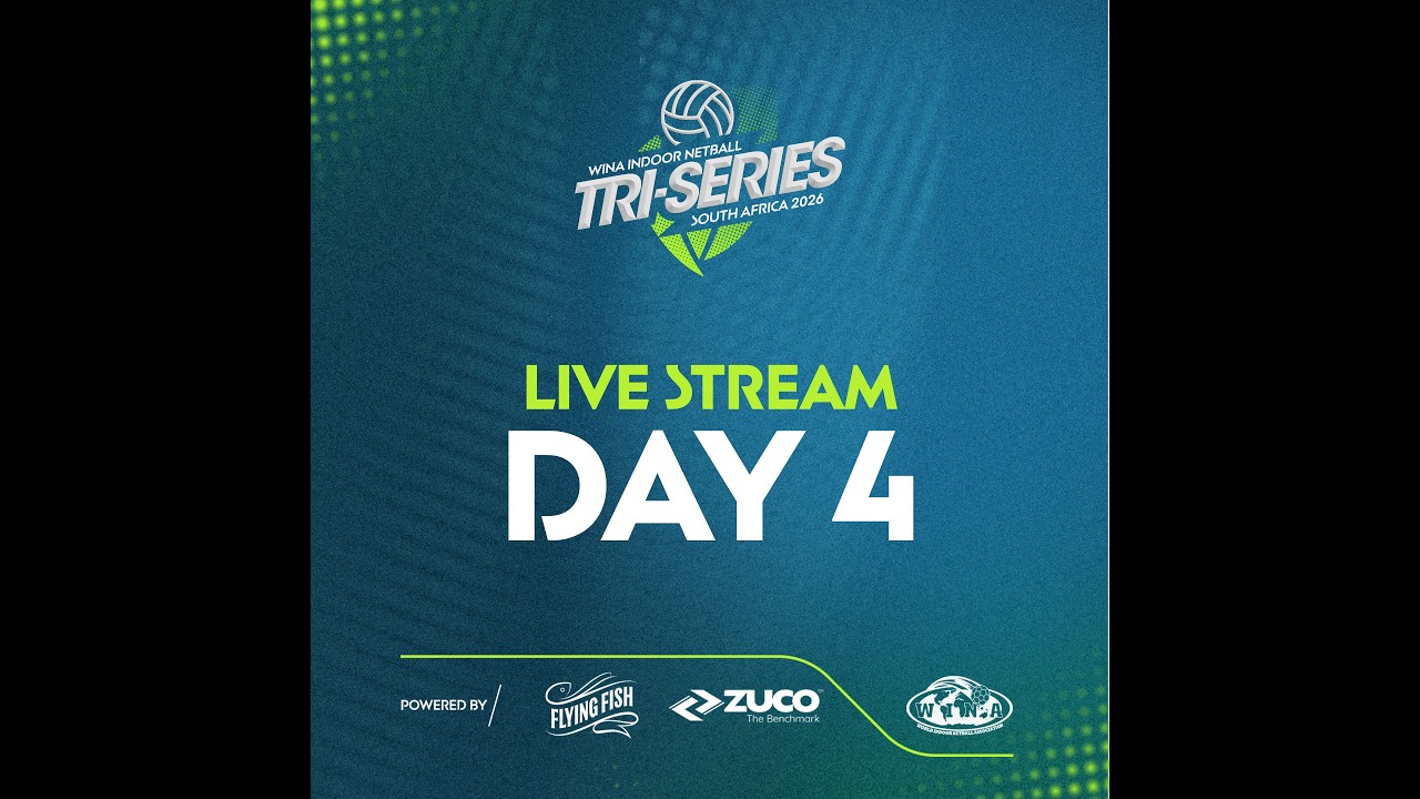WINA Indoor Netball Tri-Series 2026 | Day 4 LIVE Court 2