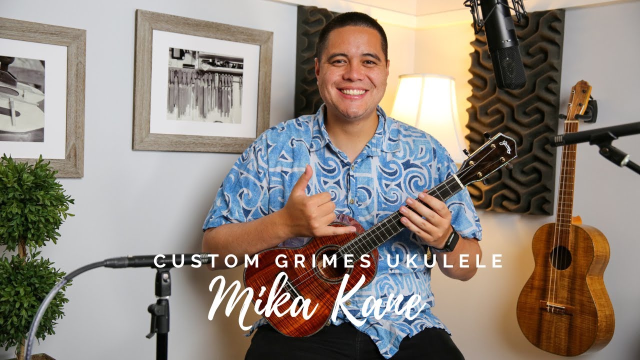 Custom Grimes Ukulele | demo by Mika Kane