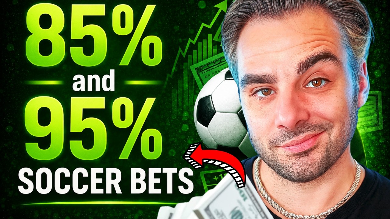 The Soccer Bets That Win 85% and 95% of the Time