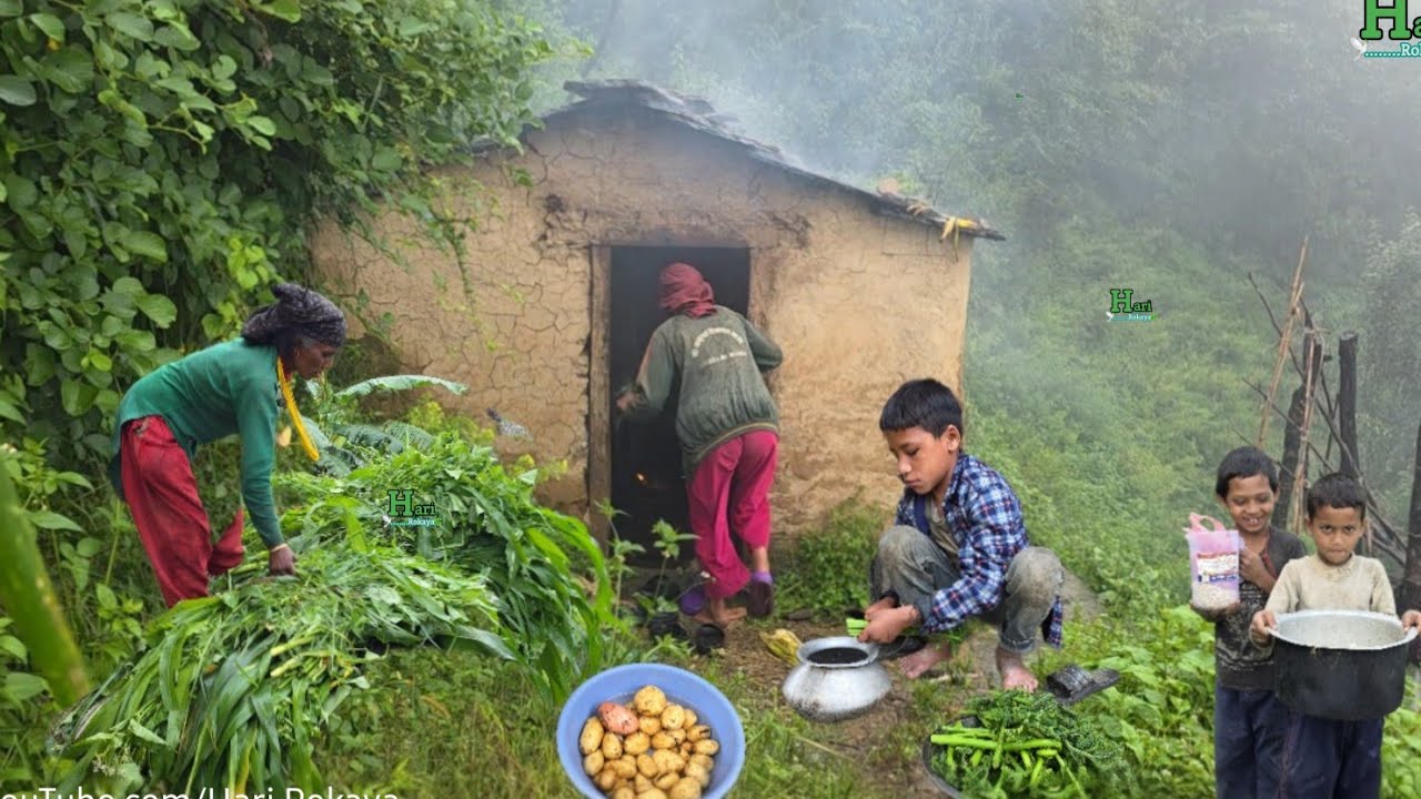 Nepali Village Lifestyle | Organic Food & Daily Village Work