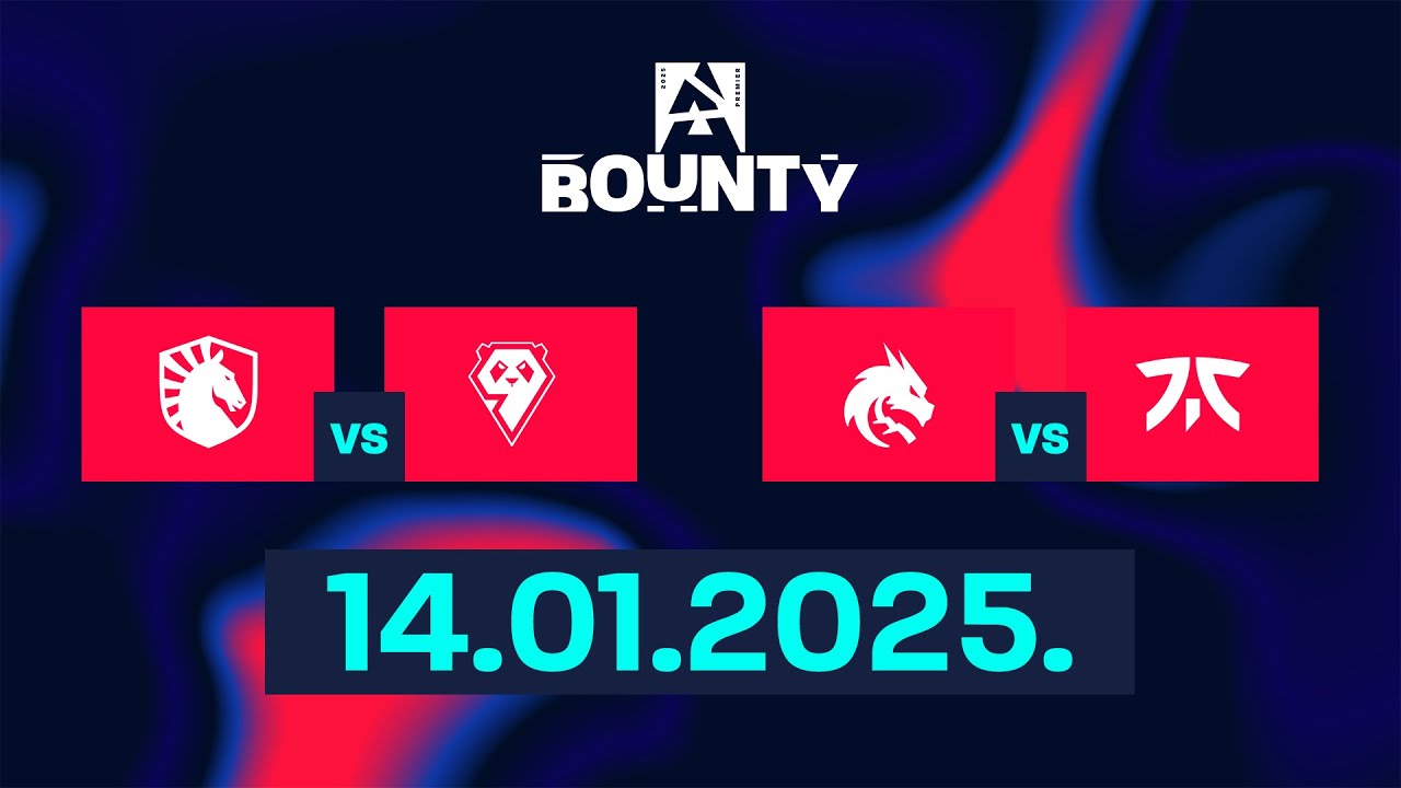 BLAST BOUNTY 2025 SEASON 1 - Team Liquid vs 9Pandas | Team Spirit vs Fnatic