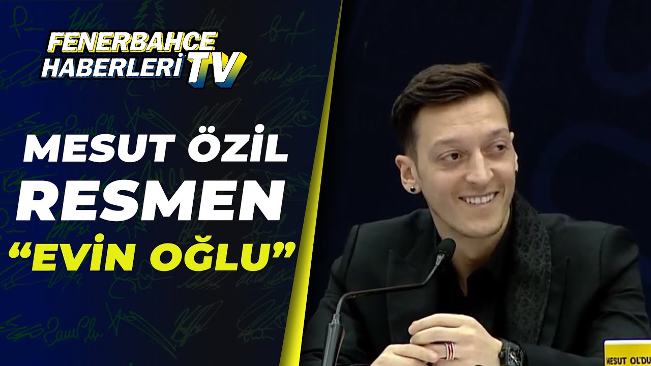 Mesut Özil Fenerbahçe'ye İmzayı Attı! Dünya Yıldızı, Artık Aşık Olduğu Renklerde Ter Dökecek!