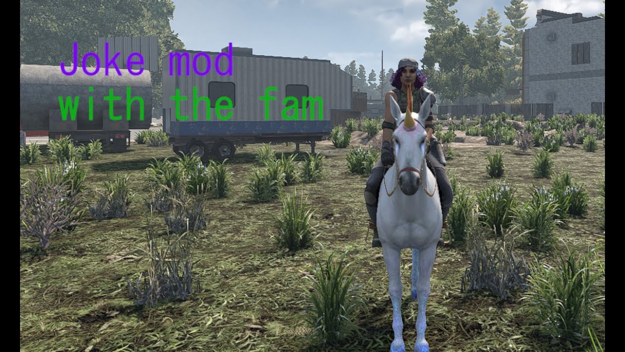 7 Days to Die : Joke mod with family: in search of my unicorn