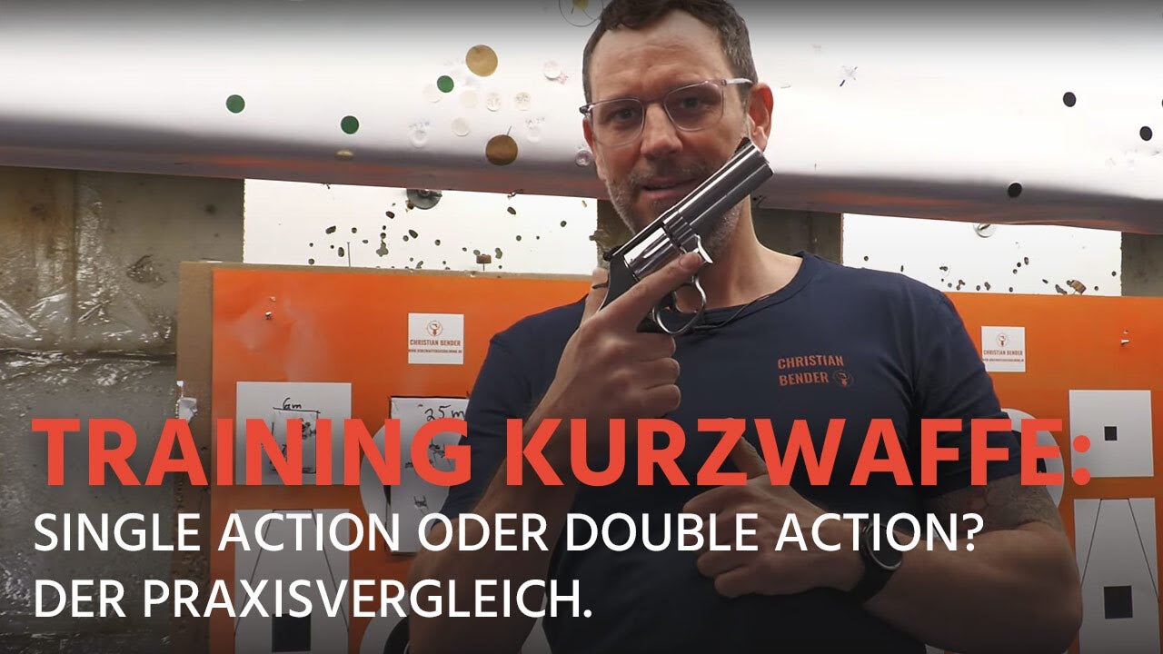 Kurzwaffentrainig - Single Action oder Double Action der Praxisvergleich