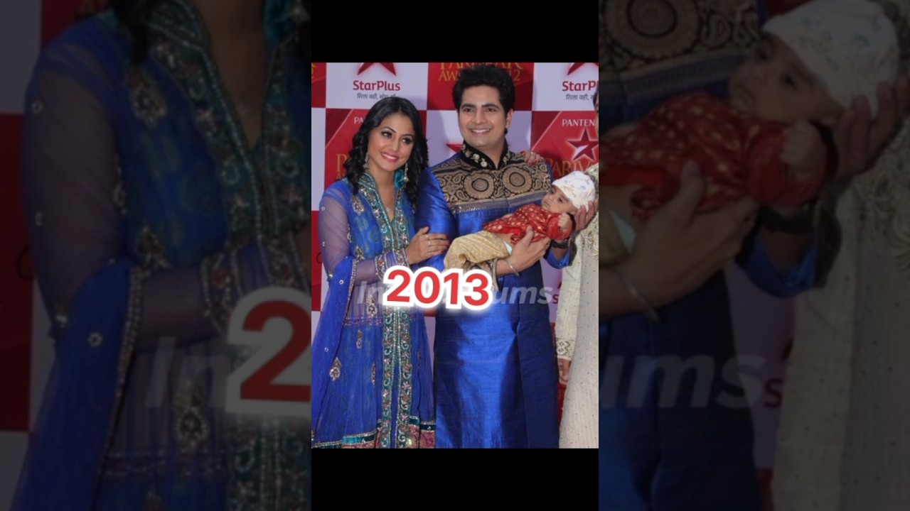 Akshara Naitik journey in yrkkh 2009 to 2016 #trending #hinakhan #naitik #akshara #yrkkh #viralshort