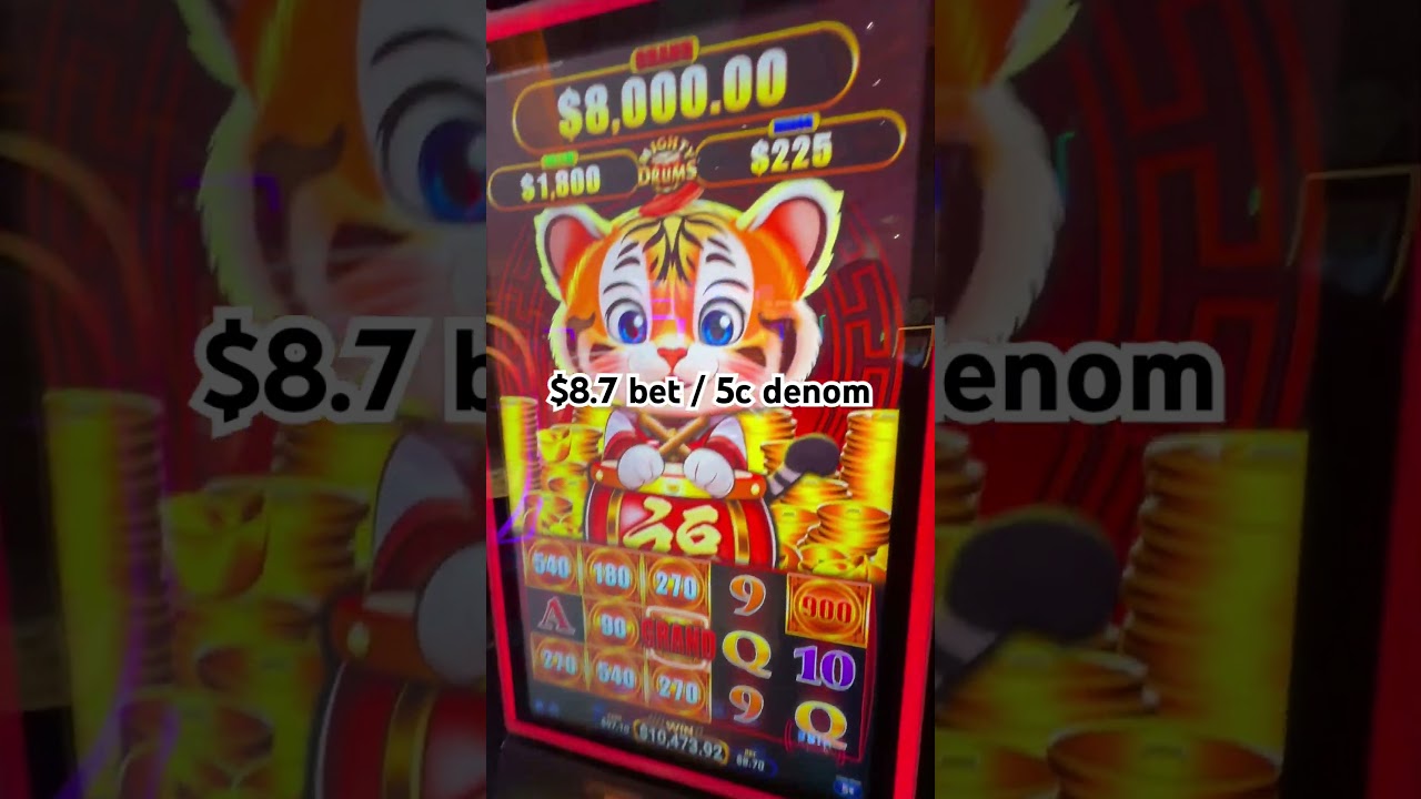 Super lucky! First ever grand jackpot! Hu Gu Fu slot machine. Peppermill Reno Resort & Casino