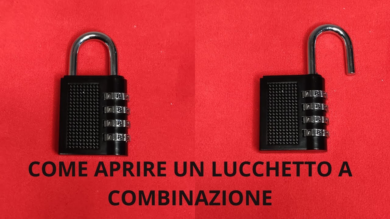 COME APRIRE UN LUCCHETTO CON COMBINAZIONE 🔒🔓 HOW TO OPEN A COMBINATION PADLOCK #locksport #lockpick