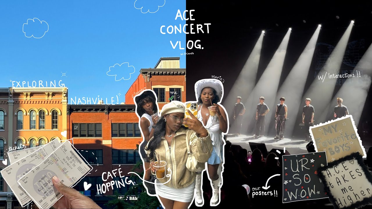 A.C.E Concert Vlog in Nashville
