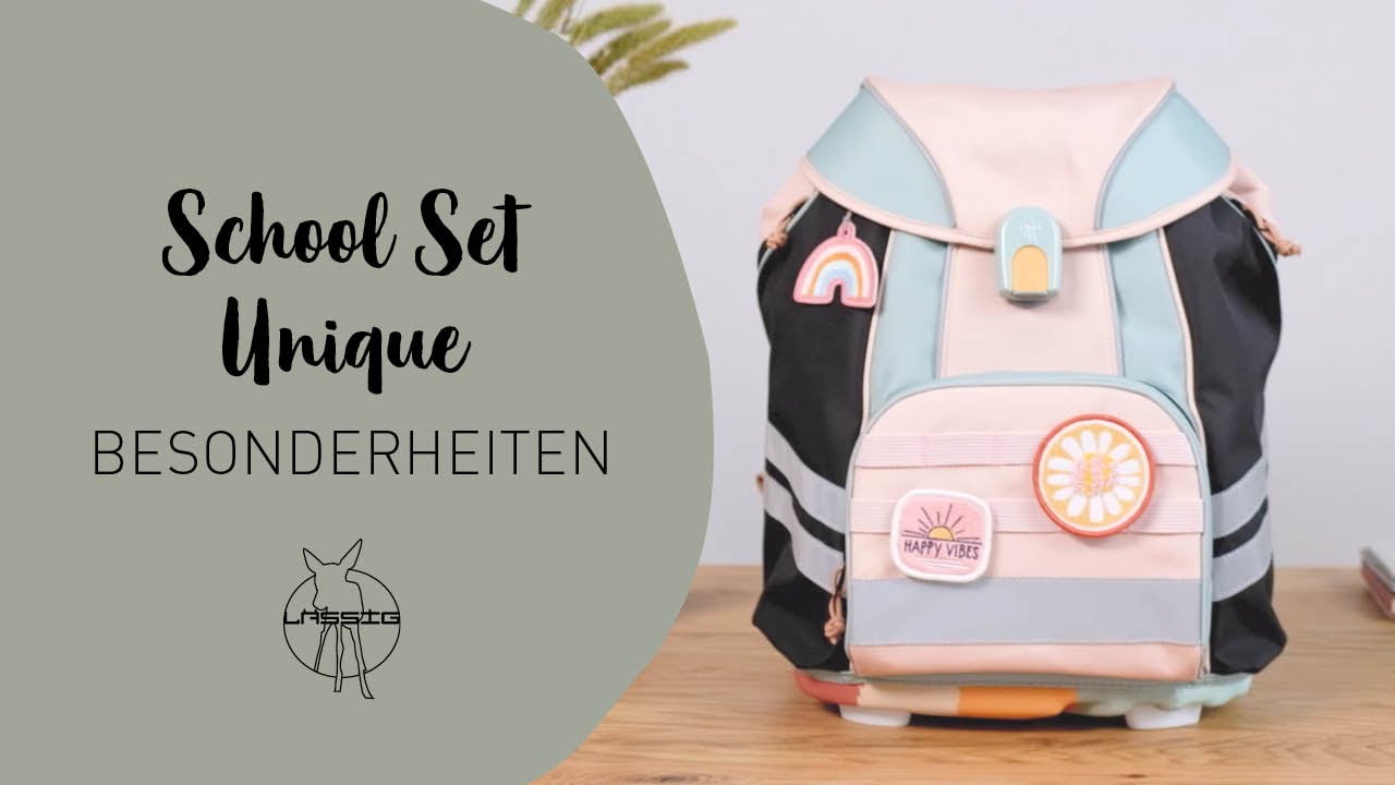 Besonderheiten des LÄSSIG Schulranzen | Schulranzen Set Unique | LÄSSIG