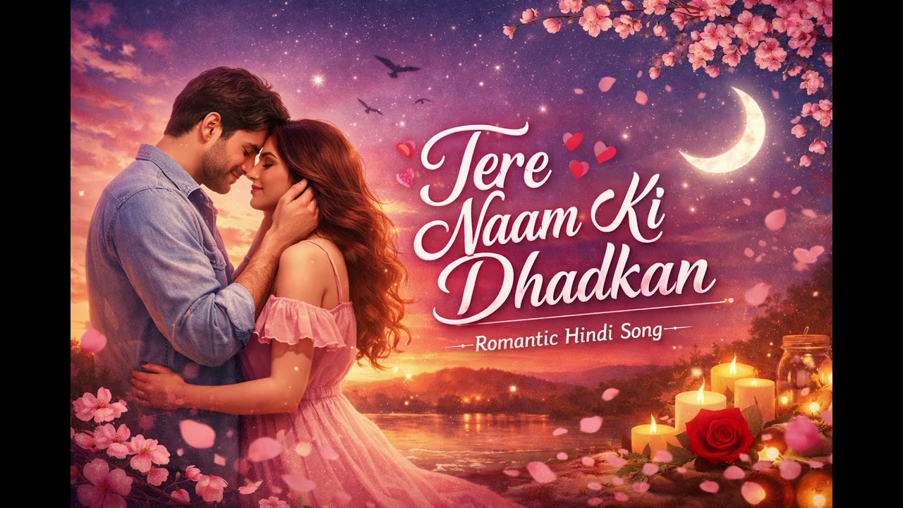 Tere Naam Ki Dhadkan 💖 | Romantic Hindi Song 2026 | Lovely Love Song