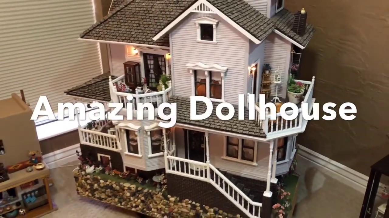 Amazing Huge 4 Story Dollhouse
