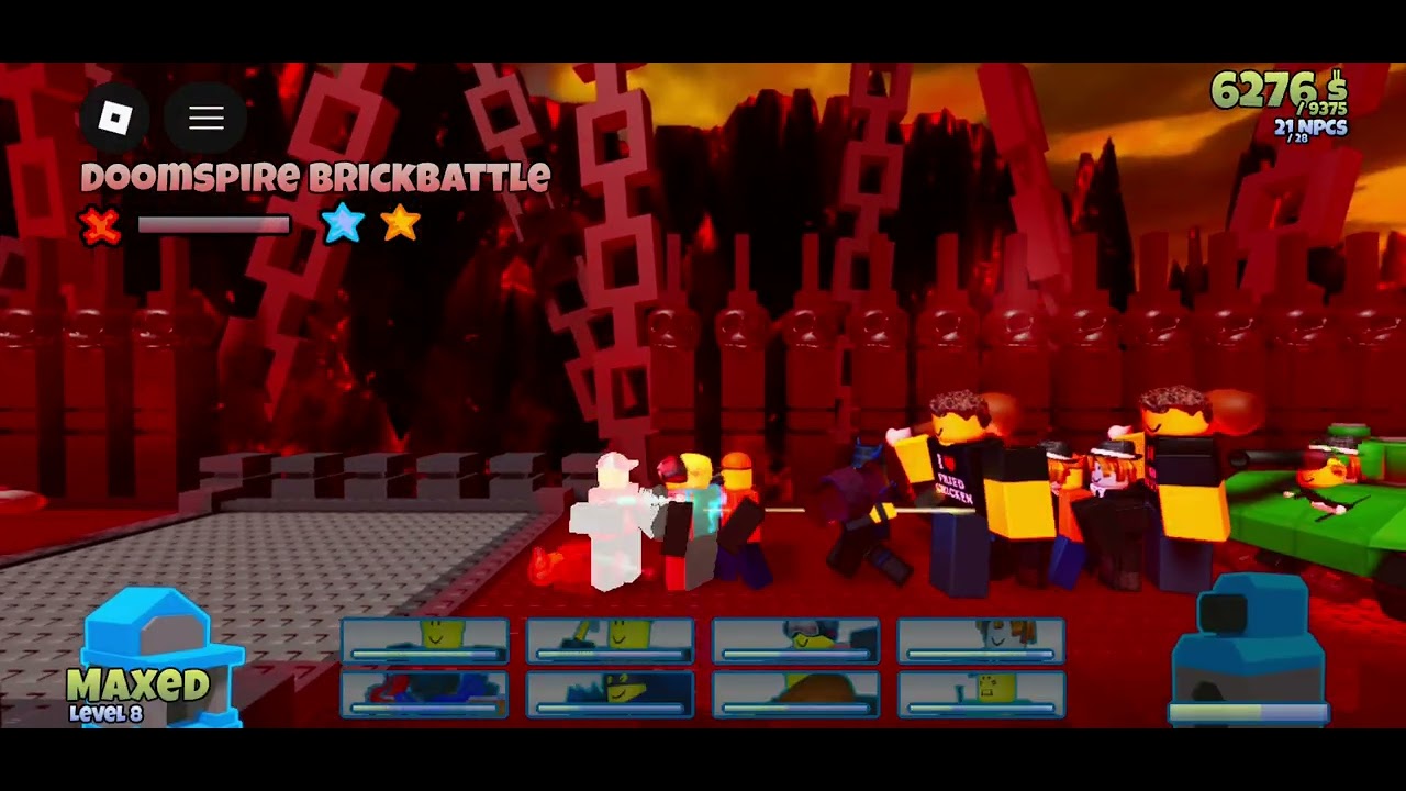 Chapter 1 tumore mode 2 stars( The battle brick) Lost some footage btw