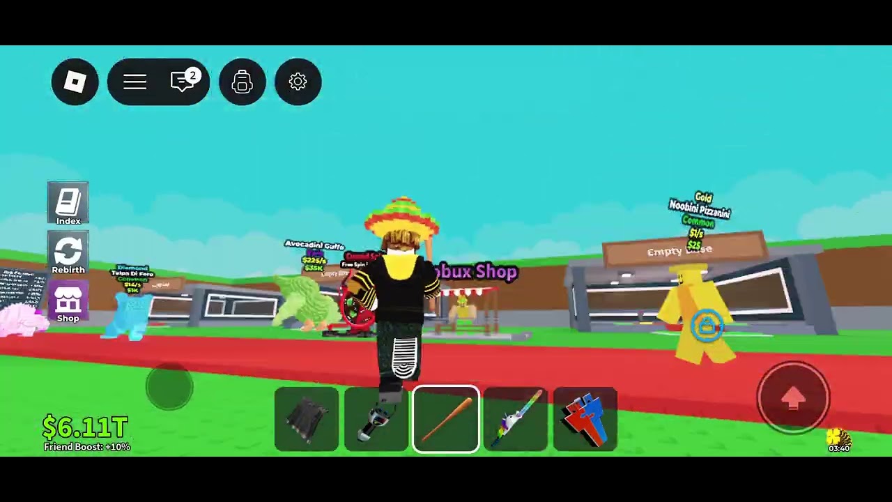 I played admin abuse but the chicleteira got stolen. 