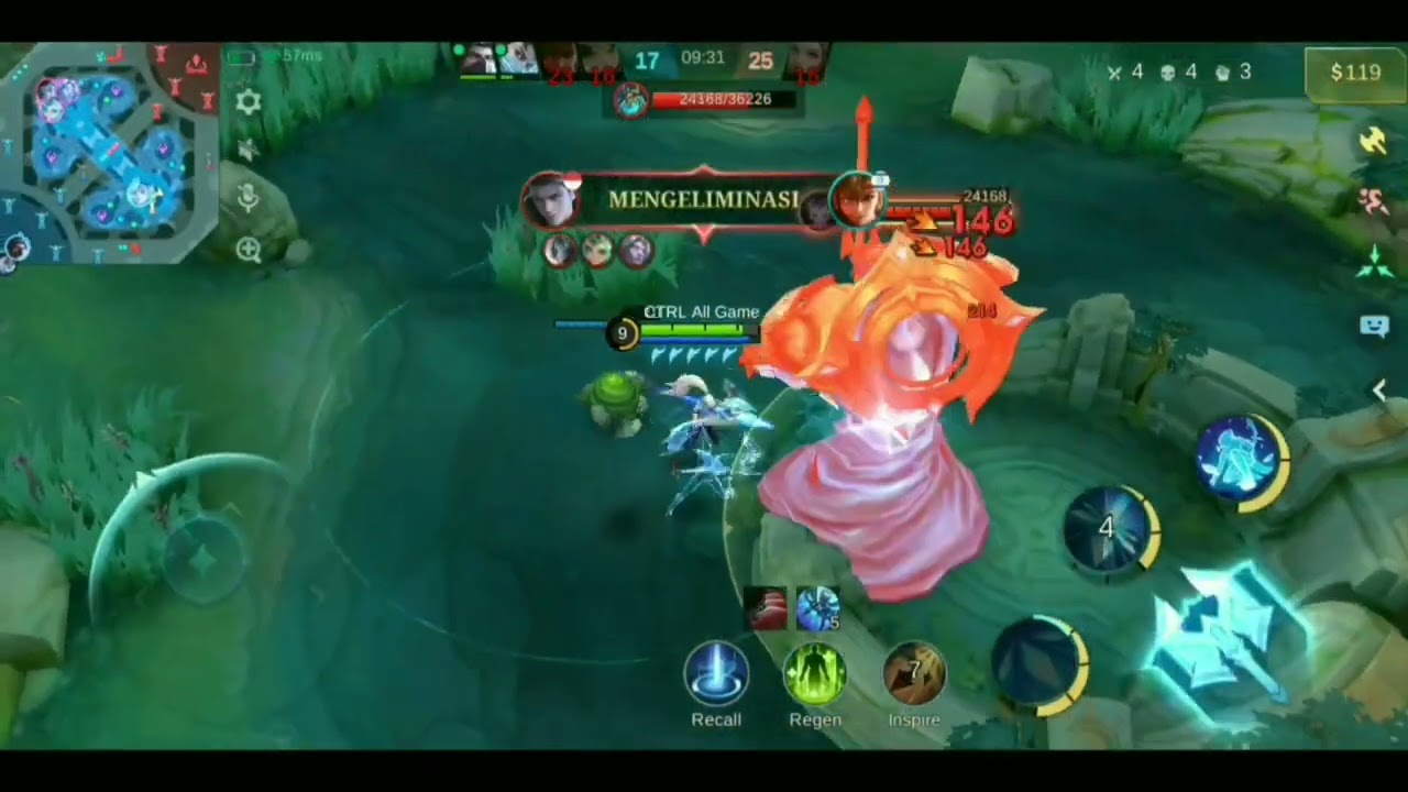 Gameplay Mobile Legends Bang Bang – CTRL All Game 📱 Part 7