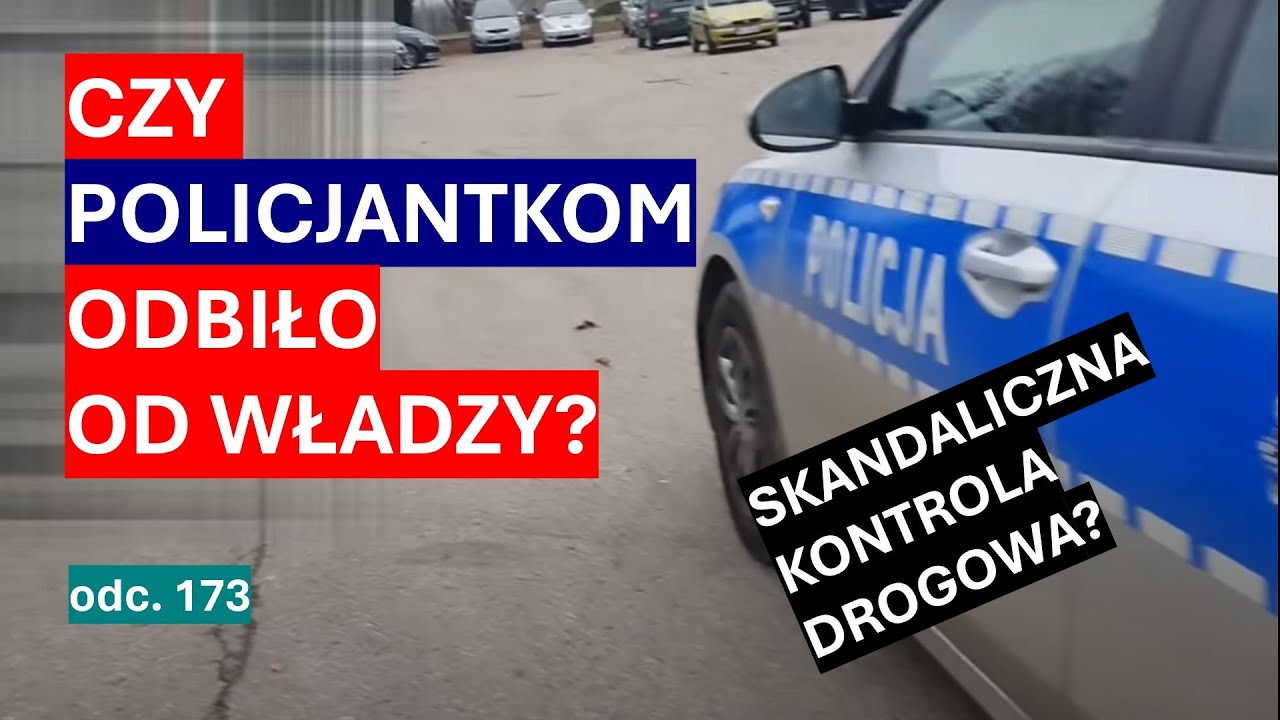 Aroganckie policjantki prowadzą kontrolę drogową łamiąc przepisy?  Chciały zrobić statystykę? #173