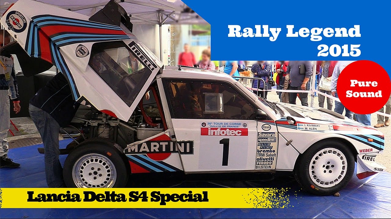13° Rally Legend 2015 - Lancia Delta S4 Special - Pure Sound!