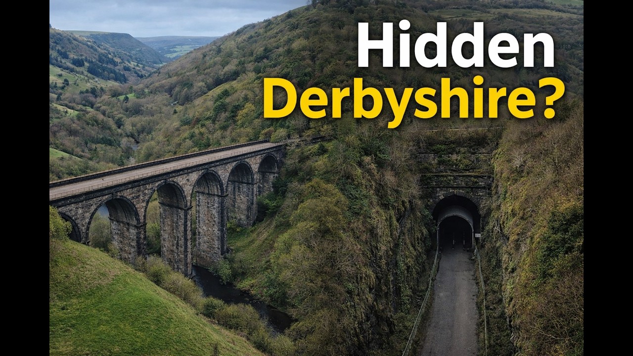 Headstone Viaduct & Tunnel | Cinematic 4K Drone | Monsal Trail Derbyshire
