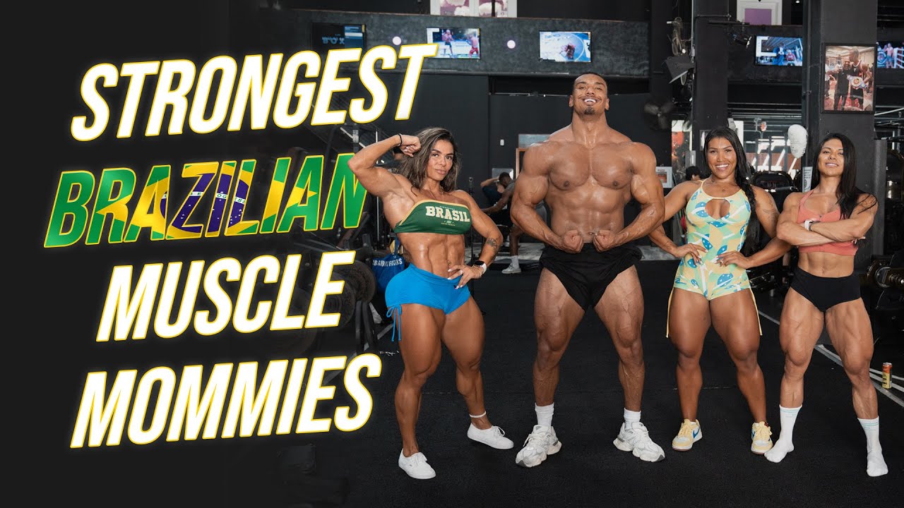 The strongest brazillian girls ever! Torture leg day!
