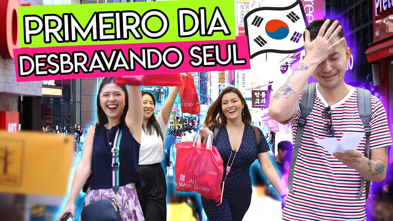 #TURISTANDO POR SEUL 🎊 VLOG DA ALEGRIA NA CORÉIA 🇰🇷✨