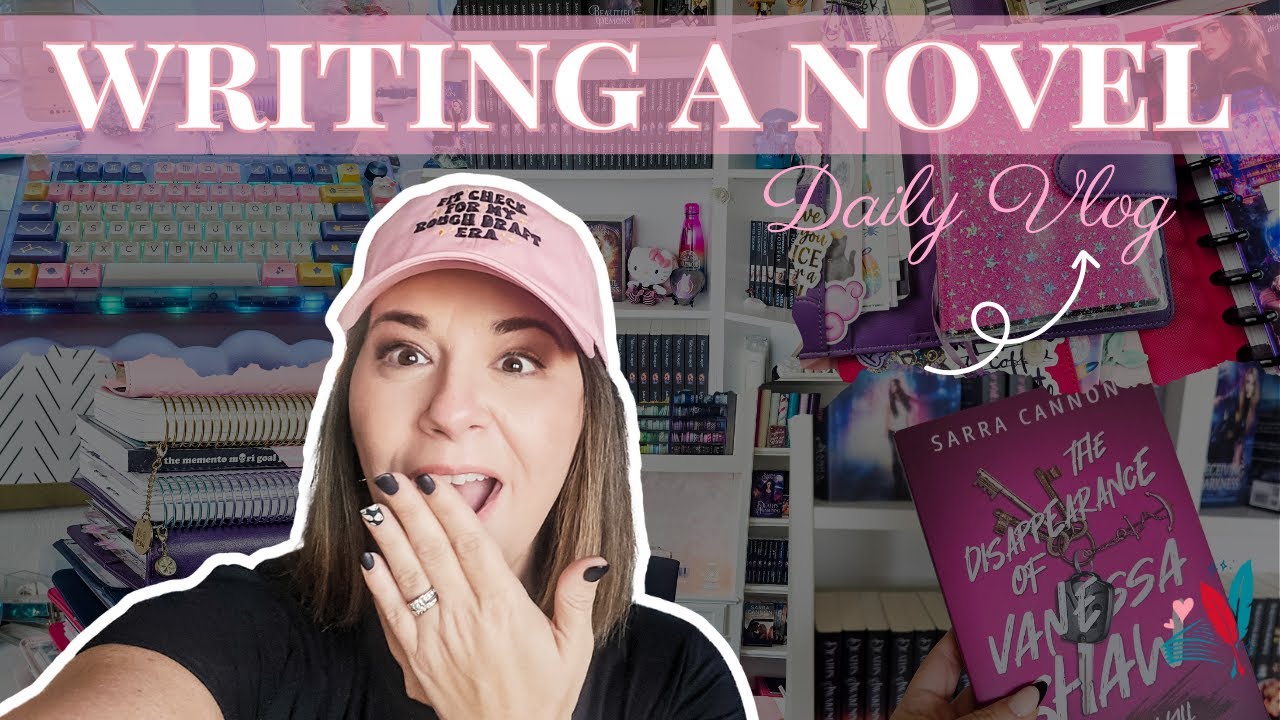 Writing A Novel in 30 Days 💻✨ ROUGH DRAFT DIARIES DAY 1 VLOG