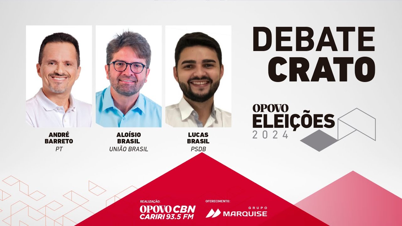 Debate completo à Prefeitura de Crato no Ceará | Eleições 2024 | Assista na íntegra