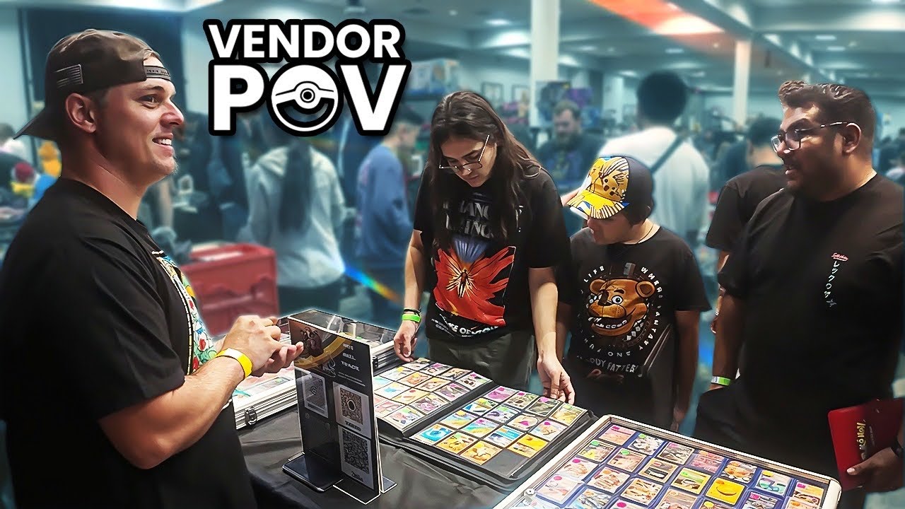 Spooky Deals at Pokeween Card Show Vendor POV