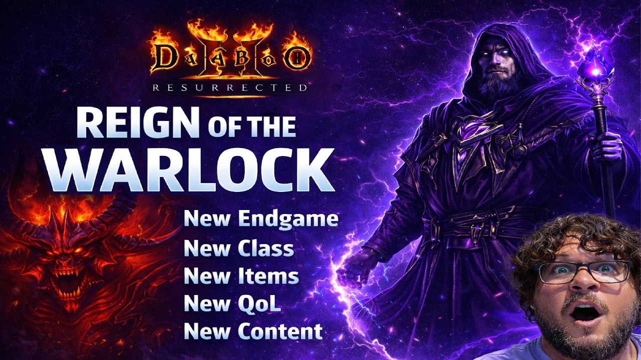 D2R Reign of the Warlock expansion! What's NEW? What to expect! New Ladder Season - Gameplay Guide