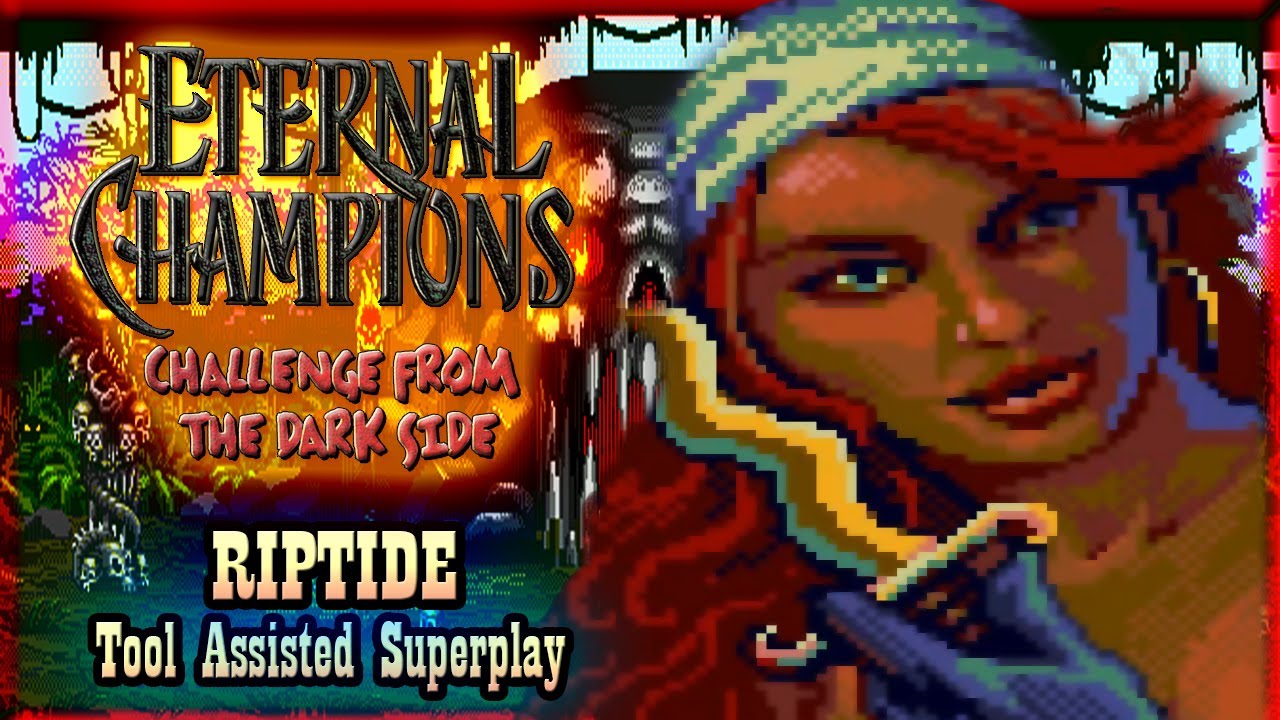 【TAS】ETERNAL CHAMPIONS CHALLENGE FROM THE DARK SIDE (SEGA CD) - RIPTIDE
