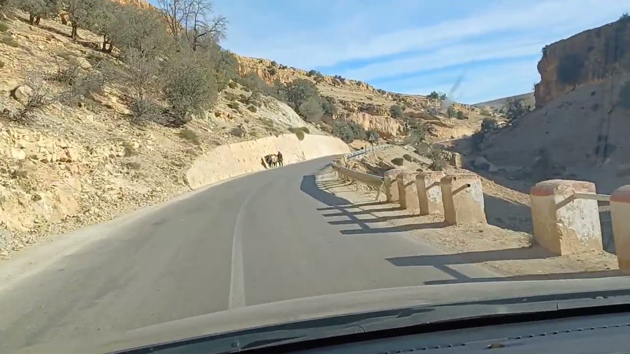 طريق أفران ميسور Route Ifrane à Missour par Boulemane