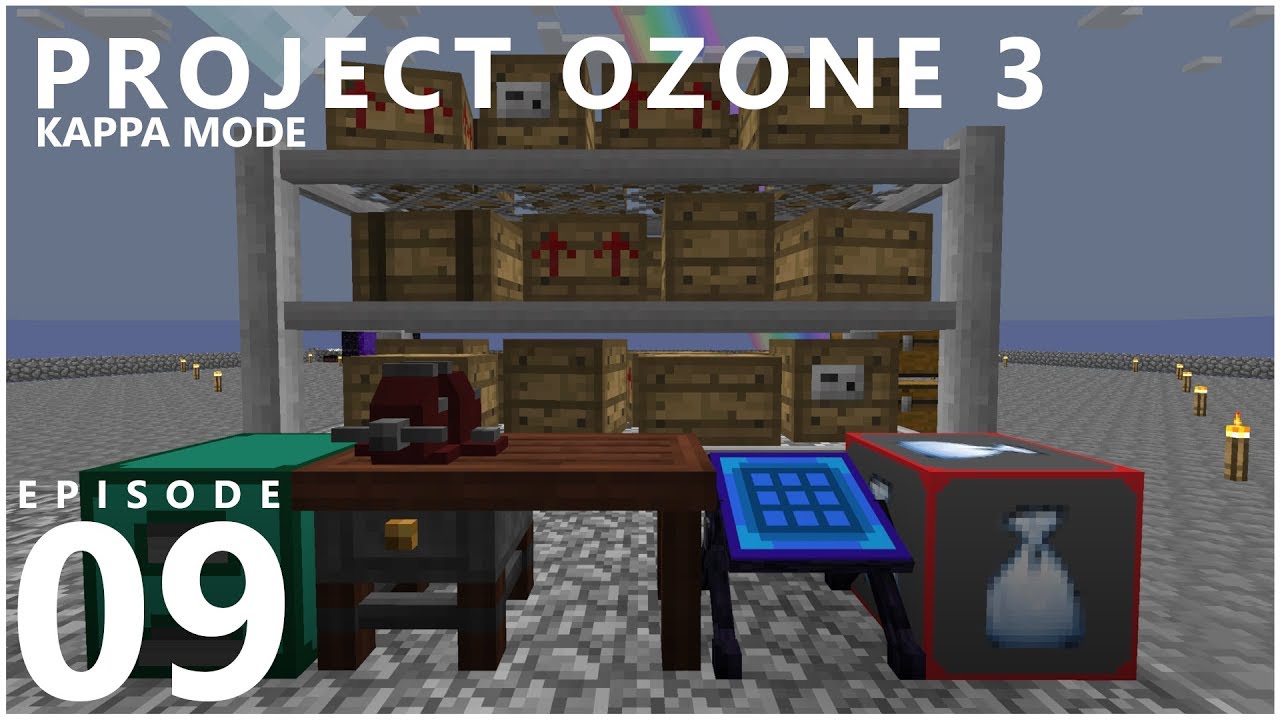 Project Ozone 3 Kappa Mode - SERIOUS STORAGE UPGRADE [E09] (Modded Minecraft Sky Block)
