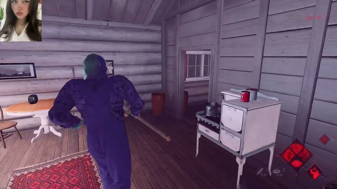 ⛧Katze♱ Part 2 Retro Vs. F*ckin X-mas B*tchEZ in F13: Camp Forest Green mata-f*ka EZ