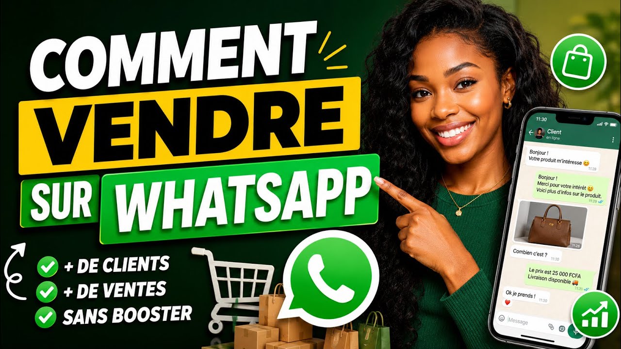 ASTUCE - comment vendre sur WhatsApp