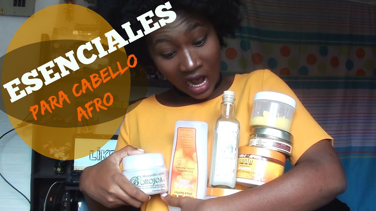 6 PRODUCTOS BÁSICOS ESENCIALES PARA EL CABELLO AFRO ♥ - Yudis