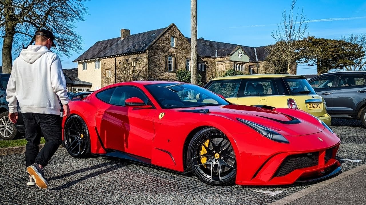 ПЕРВЫЙ ПУТЬ на Novitec F12 N-Largo с прямыми трубами стоимостью 275 000 фунтов стерлингов!!