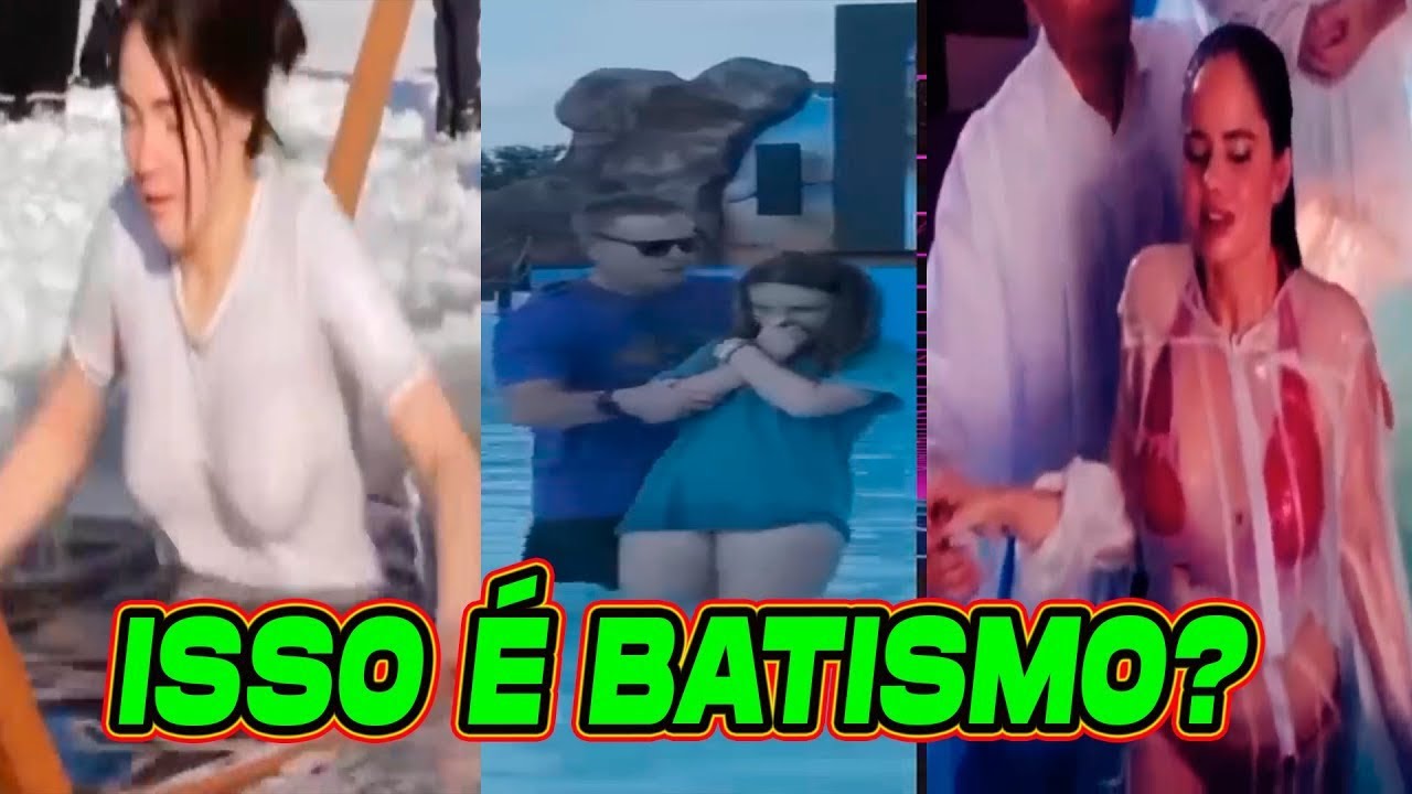 OS BATISMOS MAIS DOIDOS E BIZARROS DAS
