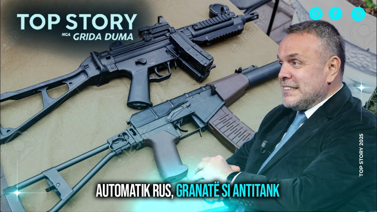 Automatik rus, granatë si antitank, trondit Karamuço: Kriminelët dorëzojnë armët në lokale